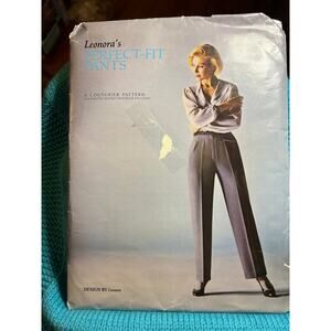 Leonora's perfect-fit  pants pattern size hip 35